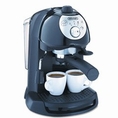 Delonghi Bar32 Retro Style Espresso Maker, Black