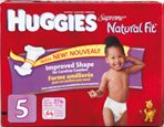 Huggies Little Movers Big Pack Size 5 - Over 27lbs, 56.0 CT (2 Pack) รูปที่ 1