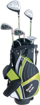 2011 Childrens Golf Clubs Set Standard Configuration Ages 8-10 Green ( Paragon Golf ) รูปที่ 1