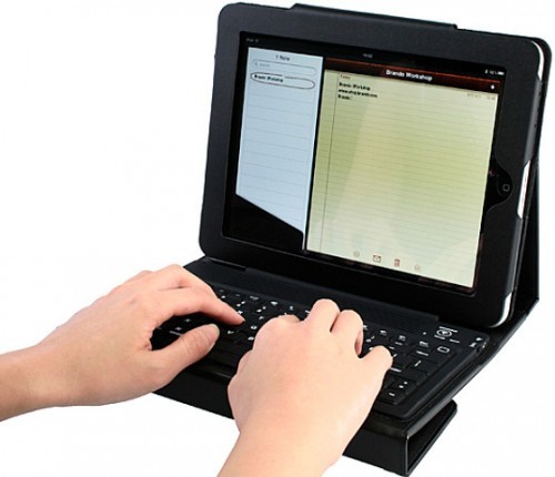 Case Keyboard Wireless สุด Cool สำหรับ iPad1 มีให้เลือก 4 สี ราคา 1,350 บาท ถูกสุดในเวเป รูปที่ 1