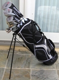 Mens Ti Golf Set Complete Clubs & Bag Driver, Fairway Wood, Hybrid, Irons, Putter Right Handed 