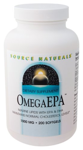 Source Naturals - Omega Epa, 1000 mg, 200 softgels ( Source Naturals Omega 3 ) รูปที่ 1