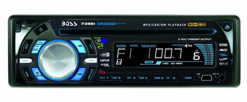 Boss 738BI Bluetooth-Enabled MP3 Compatible CD/AM/FM Receiver รูปที่ 1