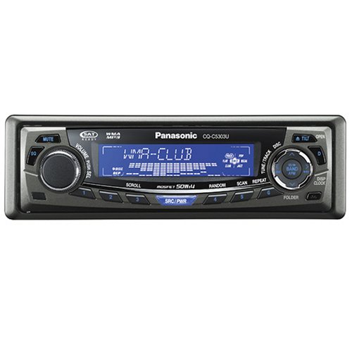 Panasonic CQ-C5303U Motorized Face MP3/WMA/CD Receiver with Bluetooth (50W X 4 max) ( Panasonic Car audio player ) รูปที่ 1