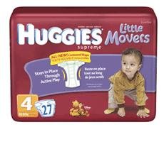 HUGGIES SUPREME L/M STEP 4 , LITTLE MOVERS JUMBO รูปที่ 1