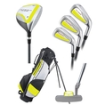 Young Gun PRO YELLOW LEFTY Junior golf club set & bag (for player heights 36