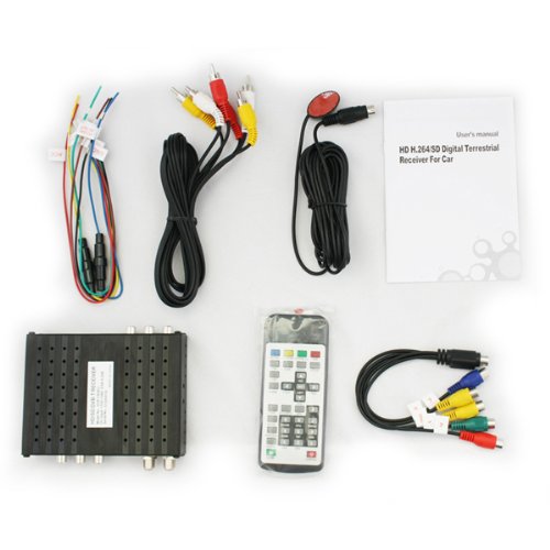Car Digital TV Receiver + Mobile MPEG4 DVB-T + free Digital Antenna ( Koolertron Car audio player ) รูปที่ 4