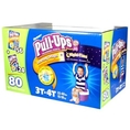 Huggies Pull-Ups Training Pants, Boys, 3T-4T, 80-Count