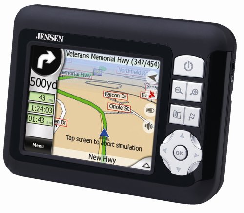 Jensen NVX227 3.5 Inches Portable GPS Navigator ( Jensen Car GPS ) รูปที่ 2
