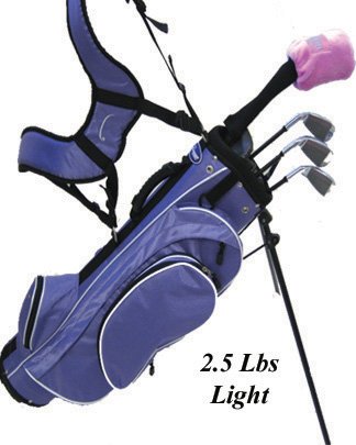 Linksman Golf 9-12 Year Old Girls Right Handed Junior Set w/ Stand Bag ( Linksman Golf Golf ) รูปที่ 1