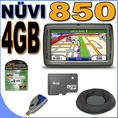 Garmin Nuvi 850 4.3 Inches Portable GPS Navigator with Speech Recognition, 4GB MicroSD, Accessory Saver Bundle and more