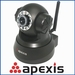 รูปย่อ Apexis Brand IP Wireless MPEG4/MJPEG Pan/ Network IP Camera Apexis AMP-J011,Support Gmail /Hotmail/Yahoo White/DDNS Function black ( Apexis CCTV ) รูปที่1