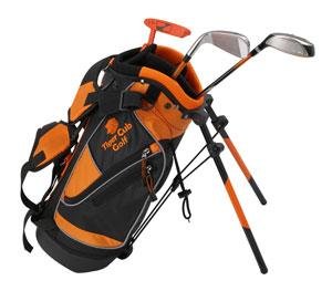 Tiger Cub Stripe MK5 (Age 3-5), Junior Kids 3 Wood, 7 Iron, Putter, Stand Bag, Headcover ( Tiger Golf ) รูปที่ 1