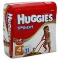 Huggies Baby-Shaped Fit Diapers Size 4 22-37 Lbs, 31.0 CT (2 Pack) ( Baby Diaper Huggies )