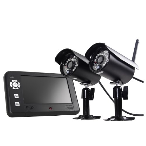 First Alert DW-702 Two Camera Digital Wireless Security Recording System with 7-Inch LCD Display ( First Alert CCTV ) รูปที่ 1