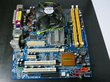 ขายบอร์ดAsrock wolfdale1333+cpu c.d420 1.6(wpg) 1200บ. รูปที่ 3
