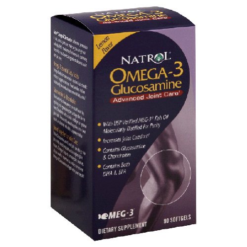 Natrol - Omega-3 Glucosamine, 90 softgels ( Natrol Omega 3 ) รูปที่ 2