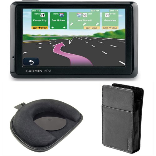 Garmin nüvi 1390T 4.3 Inches Bluetooth Ultra-Thin GPS Navigator with nuMaps Lifetime Updates, Carry Case and Friction Mount รูปที่ 1