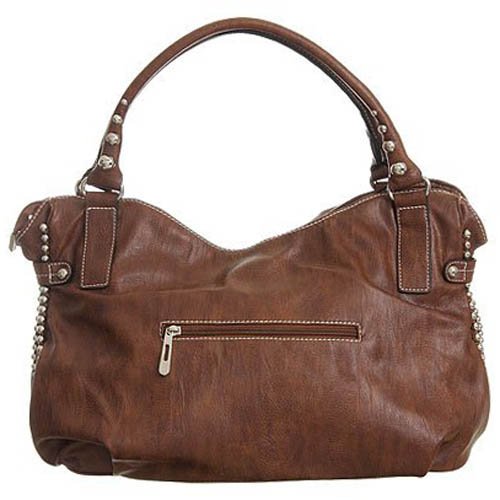 Studded Hobo Handbag by Chocolate Brand of NY