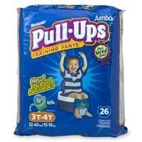 Huggies Pull-Ups Training Pants, Boys, 3T-4T, 104-Count รูปที่ 1