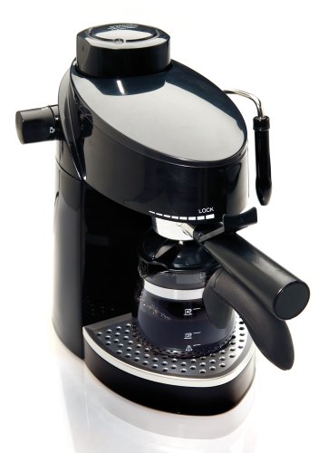 4 Cup Coffee Espresso Machine, with Steam Control with Jet Steam Nozzle Espresso Maker รูปที่ 1