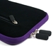 รูปย่อ SumacLife Black-Purple Micro Suede Durable Zipper Sleeve for Amazon Kindle 6 Inch Amazon Kindle Wi-Fi Graphite 6" รูปที่4
