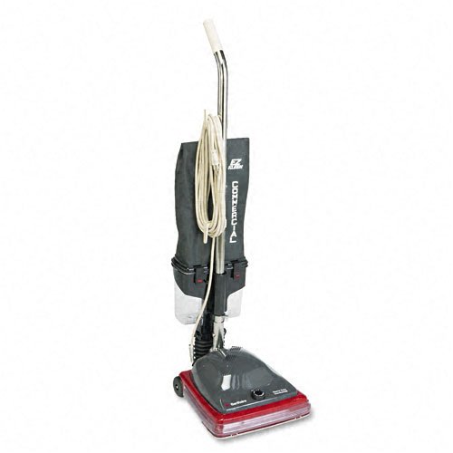 Electrolux Sanitaire : Sanitaire Commercial Lightweight Bagless Upright Vacuum, 14lbs, Gray/Red -:- Sold as 2 Packs of - 1 - / - Total of 2 Each ( Electrolux Sanitaire vacuum  ) รูปที่ 1