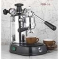 La Pavoni Professional 16 cup Lever Espresso Machine (Chrome and Black)