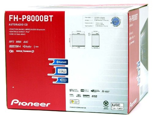 2008 Brand NEW Pioneer 8000 Double DIN In-dash CAR Cd/mp3 Receiver ( Pioneer Car audio player ) รูปที่ 6