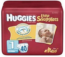 HUGGIES SUPREME L/S STEP 1 Size: 4X40 รูปที่ 1