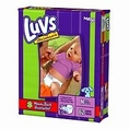Luvs Mega Pack, Newborn, 4 to 10 Lbs 62 Ea (Pack of 3)