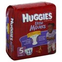 Huggies Supreme Natural Fit Diapers Size 5 Over 27 Lbs, 23.0 CT (3 Pack) ( Baby Diaper Huggies ) รูปที่ 1