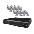Clover Electronics PAC16608 Clover CDR1660, 8RD135H with 16 CH DVR and 8 Outdoor Camera ( CCTV )