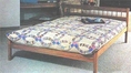 Ranch Oak Platform Bed Frame - King 