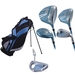 รูปย่อ Precise S10 Ladies Womens Complete Golf Set Includes Driver, Fairway Wood, 2 Hybrids, 6-SW Irons, Putter, Stand Bag, 4 H/C's Right Hand ( Precise Golf ) รูปที่1