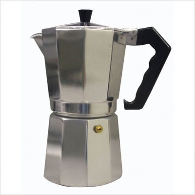 Aluminum Stovetop Espresso Maker Capacity: 6 Cup รูปที่ 1