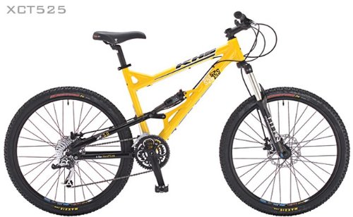 KHS Bicycles XCT 525 Full Suspension Moutain Bike 24