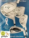 Affinity Ladies HT Edition Full Graphite Golf Club Set wFree Putter Left & Right Hand Petite, Regular or Tall Length; Fast Shipping ( Affinity Golf )