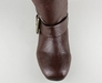 รูปย่อ Crinkle Leatherette Buckle Boot ( Riding shoe Qupid ) รูปที่4