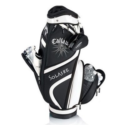 Callaway Lady Solaire Champagne - White Full Set (8 Clubs + 1 Cart Bag) in Standard Length ( Callaway Golf ) รูปที่ 1