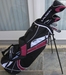 รูปย่อ Ladies Complete Golf Set Lady Clubs with Bag Magenta Color All Graphite Shafts Womens Driver Hybrids Irons Putter Game Improvement Latest Technology ( Aspire Golf Golf ) รูปที่2