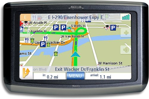 Magellan Maestro 4040 4.3 Inches Widescreen Bluetooth Portable GPS Navigator รูปที่ 1