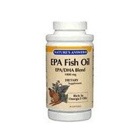 Nature's Answer Fish Oil EPA/DHA Blend, 10 Mg, 90-Count รูปที่ 1