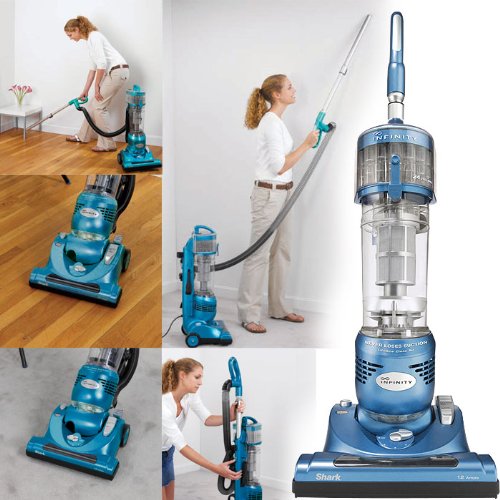 Shark Infinity Upright Blue Vacuum - NV31 - Factory Serviced ( TradeMark vacuum  ) รูปที่ 1