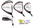 Affinity/Orlimar Golf Men's HT Edition Golf Club Set; with Hybrid Irons Right Hand: Cadet, Regular or Tall Length; Fast Shipping!, GRAPHITE SHAFT WOODS; 3&4 HYBRIDS; U-CUT 5 IRON through PITCHING WEDGE ( American Golf Golf )