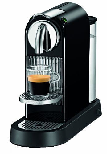 Nespresso D110 CitiZ Automatic Single-Serve Espresso Maker, 60's Black รูปที่ 1