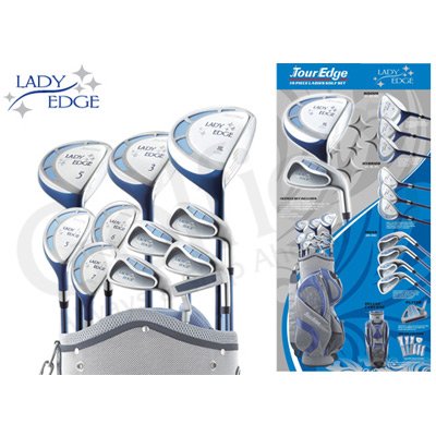 Tour Edge Lady Edge Mist Full Set in Petite Length (11 Club + 1 Cart Bag)  รูปที่ 3