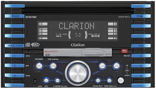 Clarion DFZ675MC 2-DIN CD/MP3/WMA/SD Receiver with CENET ( Clarion Car audio player ) รูปที่ 1