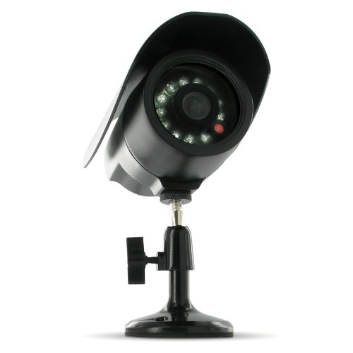 Defender SP301-4C Four Indoor and Outdoor Night Vision CCD Security Cameras with High Resolution (Black) รูปที่ 3
