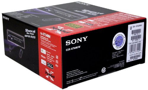 Brand New Sony Xplod Cdx-gt54uiw Cd/mp3 Receiver with 52x4 Watt Amp + Front USB Input with Ipod Controls *Free $20 3.5 Mm Audio Cable* รูปที่ 6